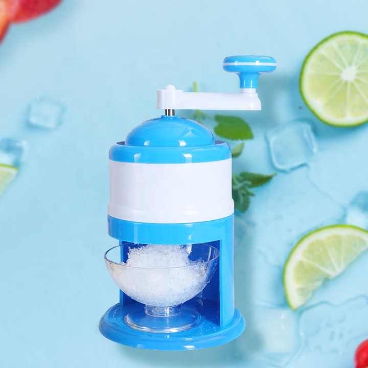 Portable Manual Ice Crusher Machine Blue idea Gola Ganda Machine - Hot Selling 2025