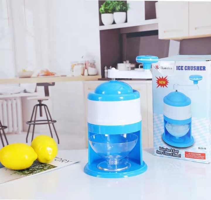Portable Manual Ice Crusher Machine Blue idea Gola Ganda Machine - Hot Selling 2025