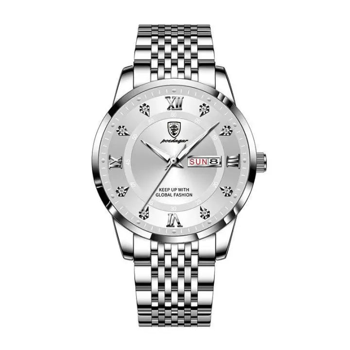Men Watch Waterproof Luminous Calendar Quartz