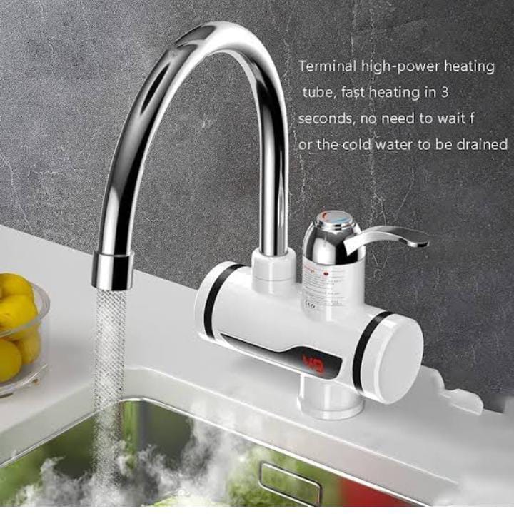 Electric Hot Water Heater Faucet Kitchen Instant Heating Tap Water (without shower)