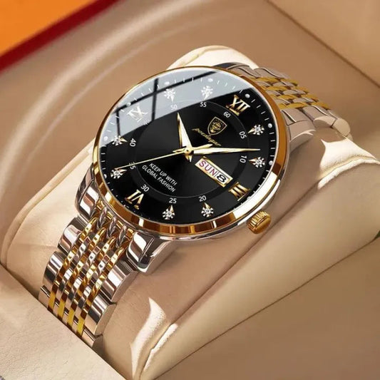 Men Watch Waterproof Luminous Calendar Quartz