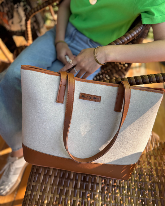 TOTE BAG BROWN ( pre-order )