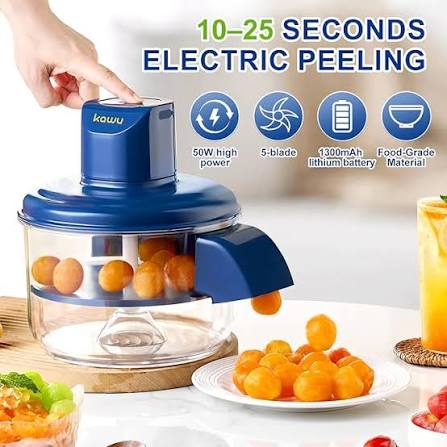 Rechargeable Electric Fruit & Vegetable Peeler