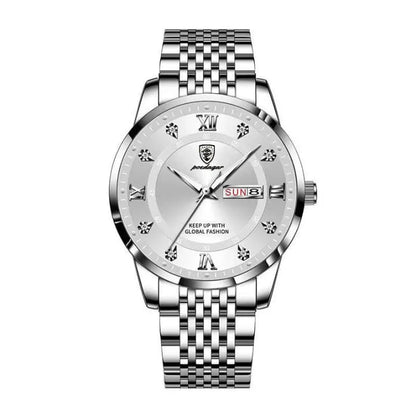 Men Watch Waterproof Luminous Calendar Quartz