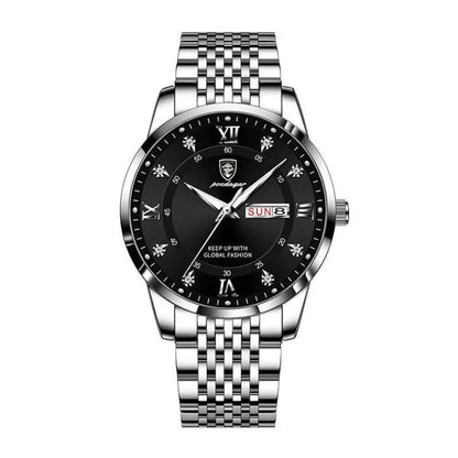 Men Watch Waterproof Luminous Calendar Quartz