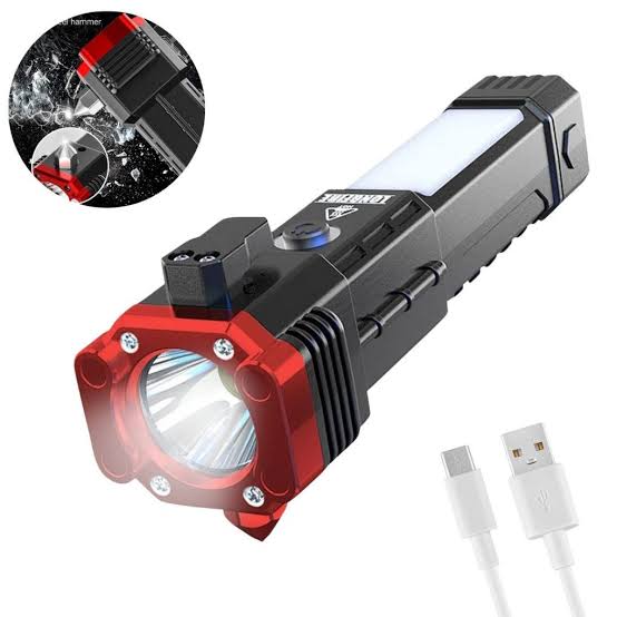 5-in-1 Rechargeable LED Flashlight